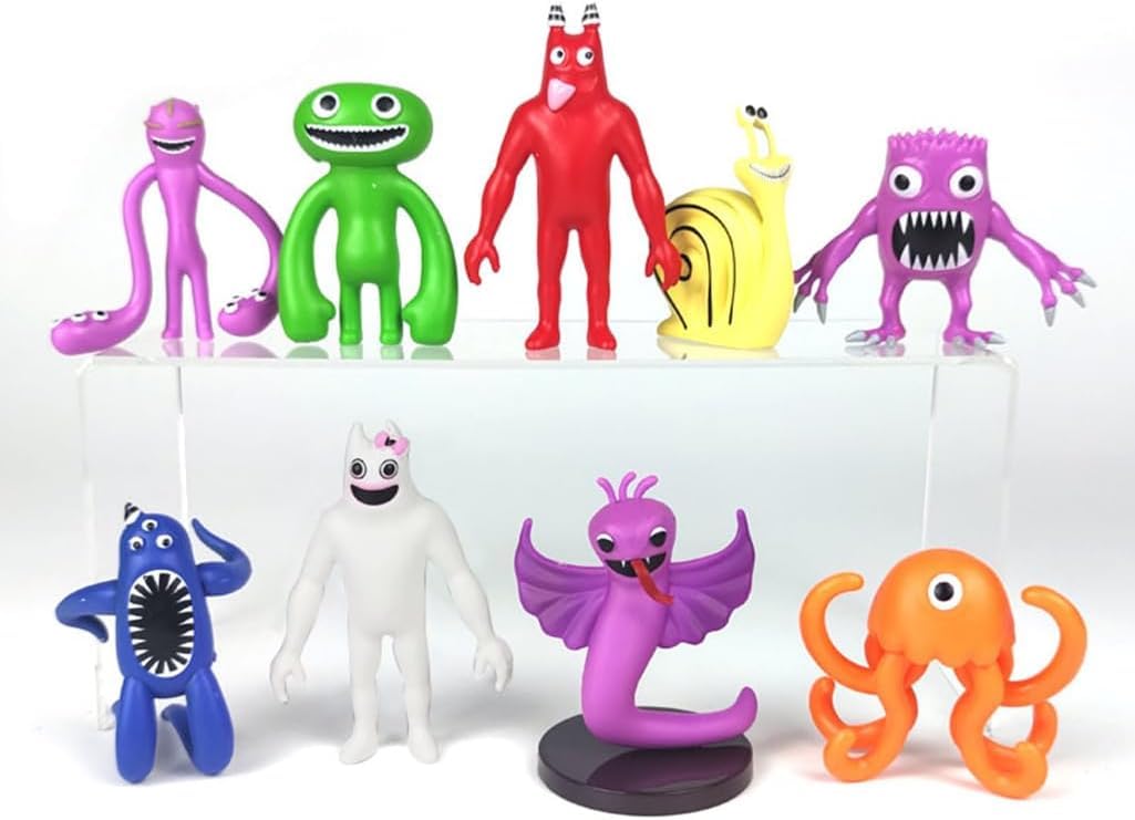 DIDAHO 9 Pcs Garten of Banban Action Figure | Banban Garten Toys